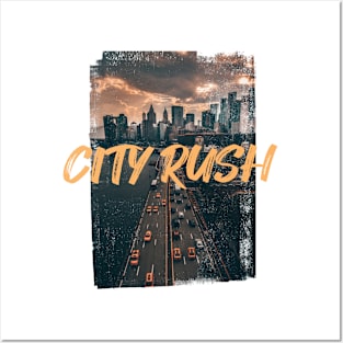 City Rush Posters and Art